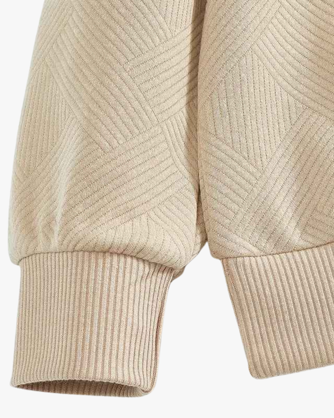 Carter Textured Half-Zip Polo Sweater