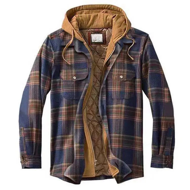 Rugged Terrain Plaid Jacket