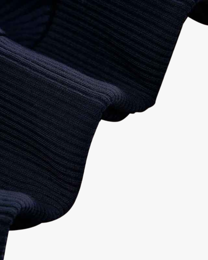 Carter Textured Half-Zip Polo Sweater