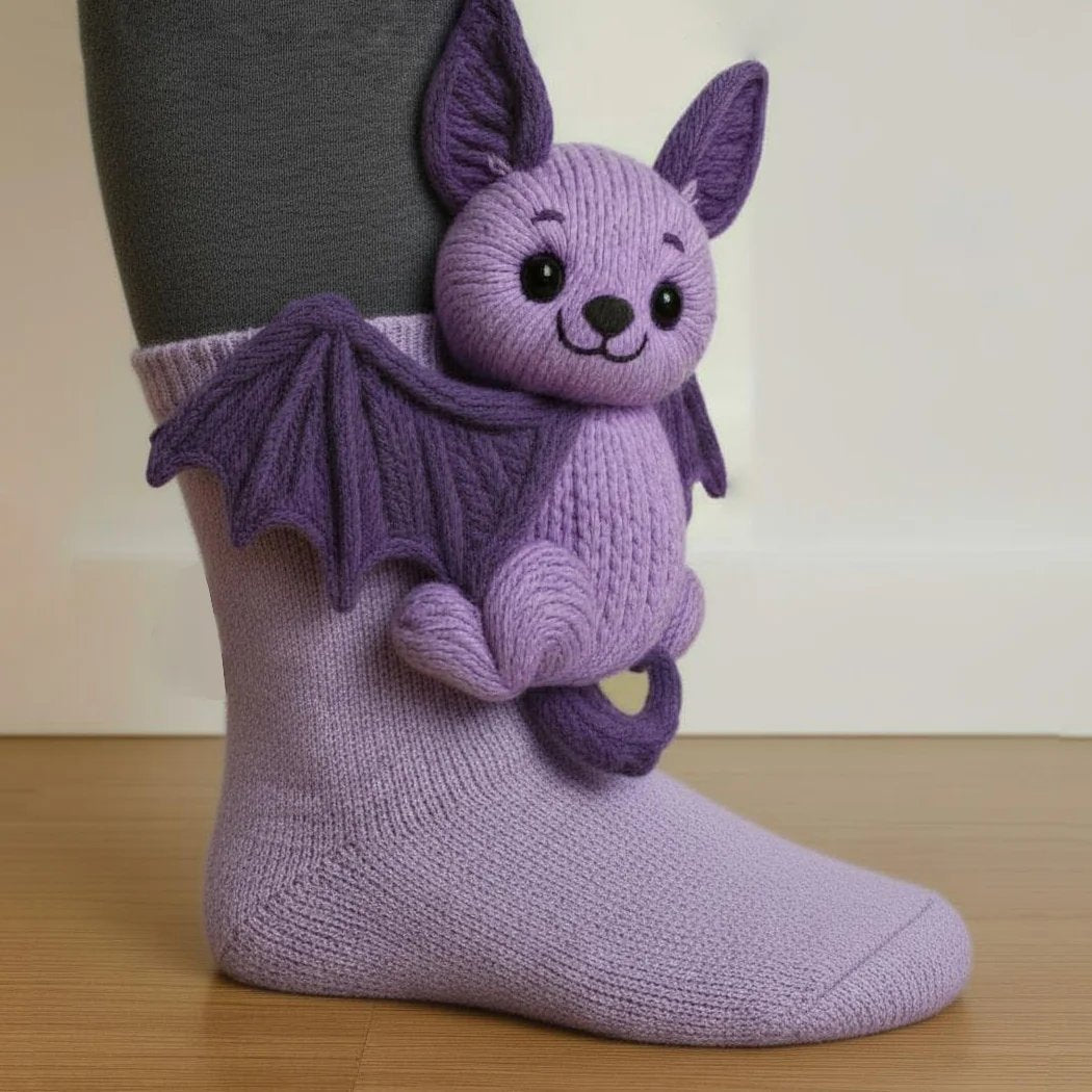 3D Knit Animal Socks - Cozy, Durable Comfort with Unique Designs