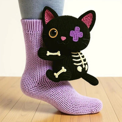 3D Knit Animal Socks - Cozy, Durable Comfort with Unique Designs