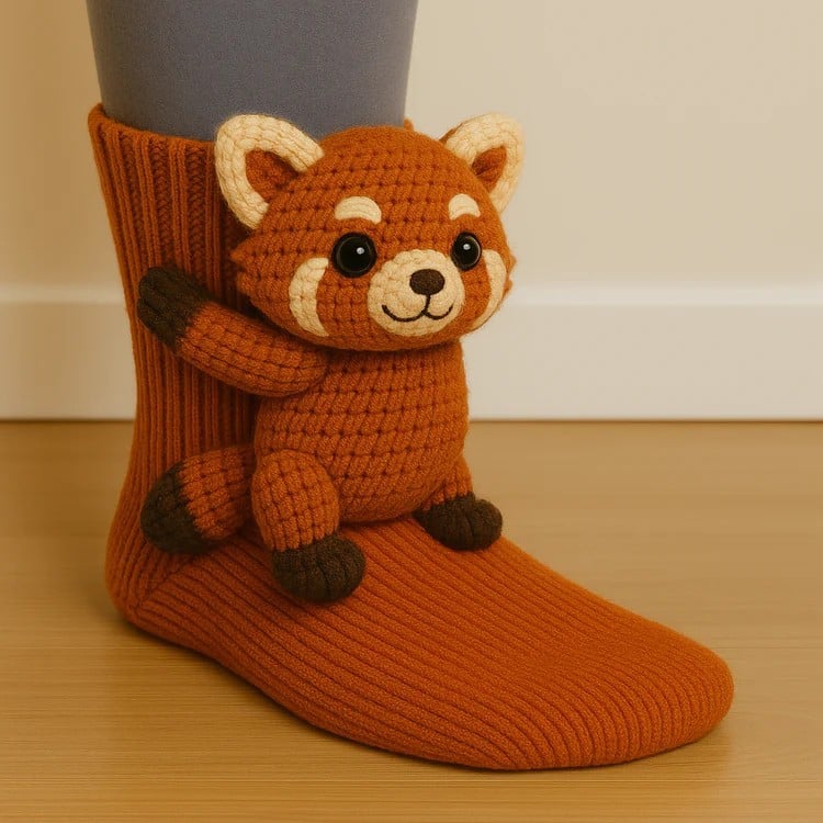 3D Knit Animal Socks - Cozy, Durable Comfort with Unique Designs