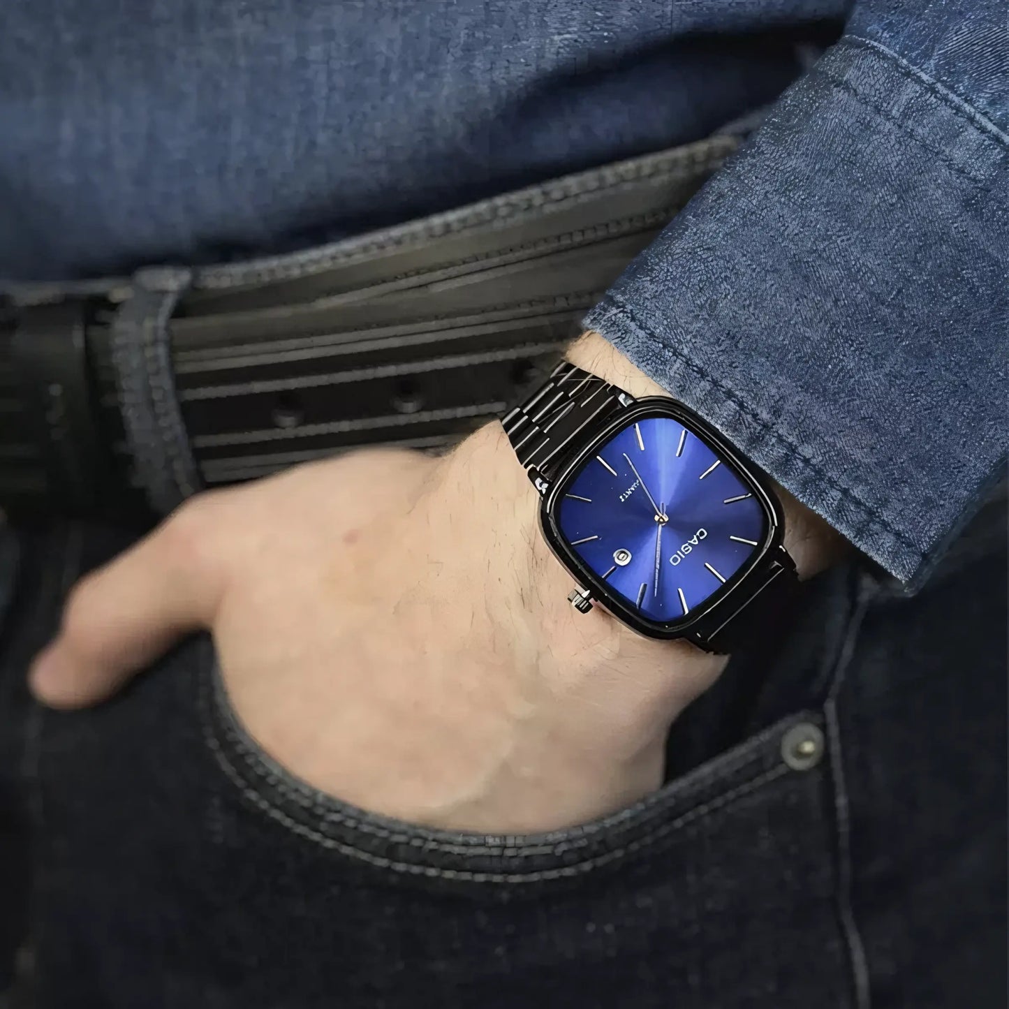 C A S I O Luxurious 36mm Watch - Transferred steel