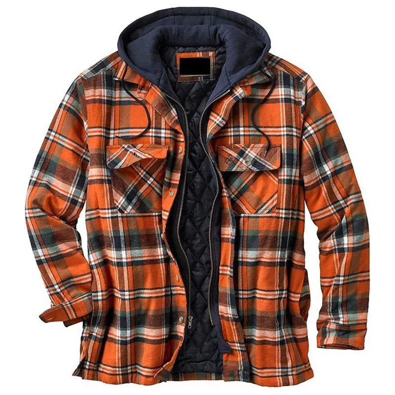 Rugged Terrain Plaid Jacket
