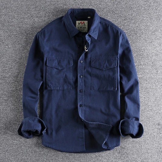 John Hardy Rugged Fit Long Sleeve Shirt