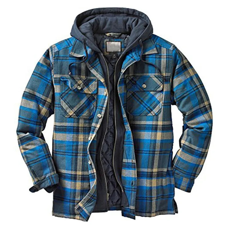 Rugged Terrain Plaid Jacket